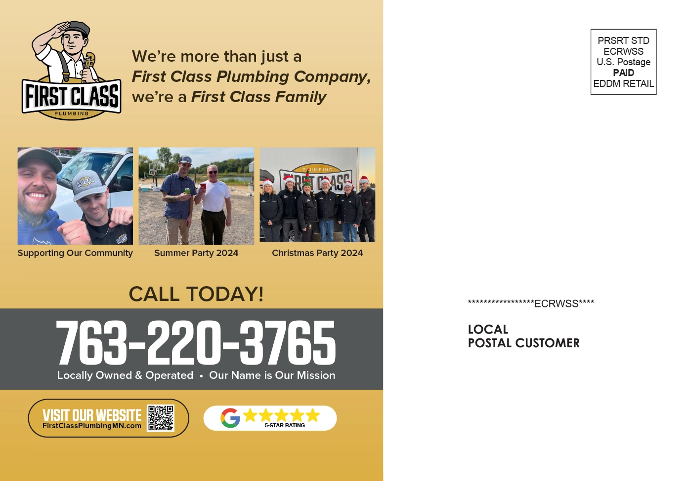 First Class Plumbing & Heating